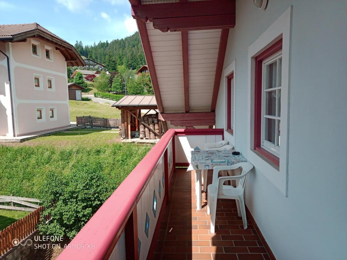 Apartament Casa Azzurra Pozza di Fassa Zewnętrze zdjęcie