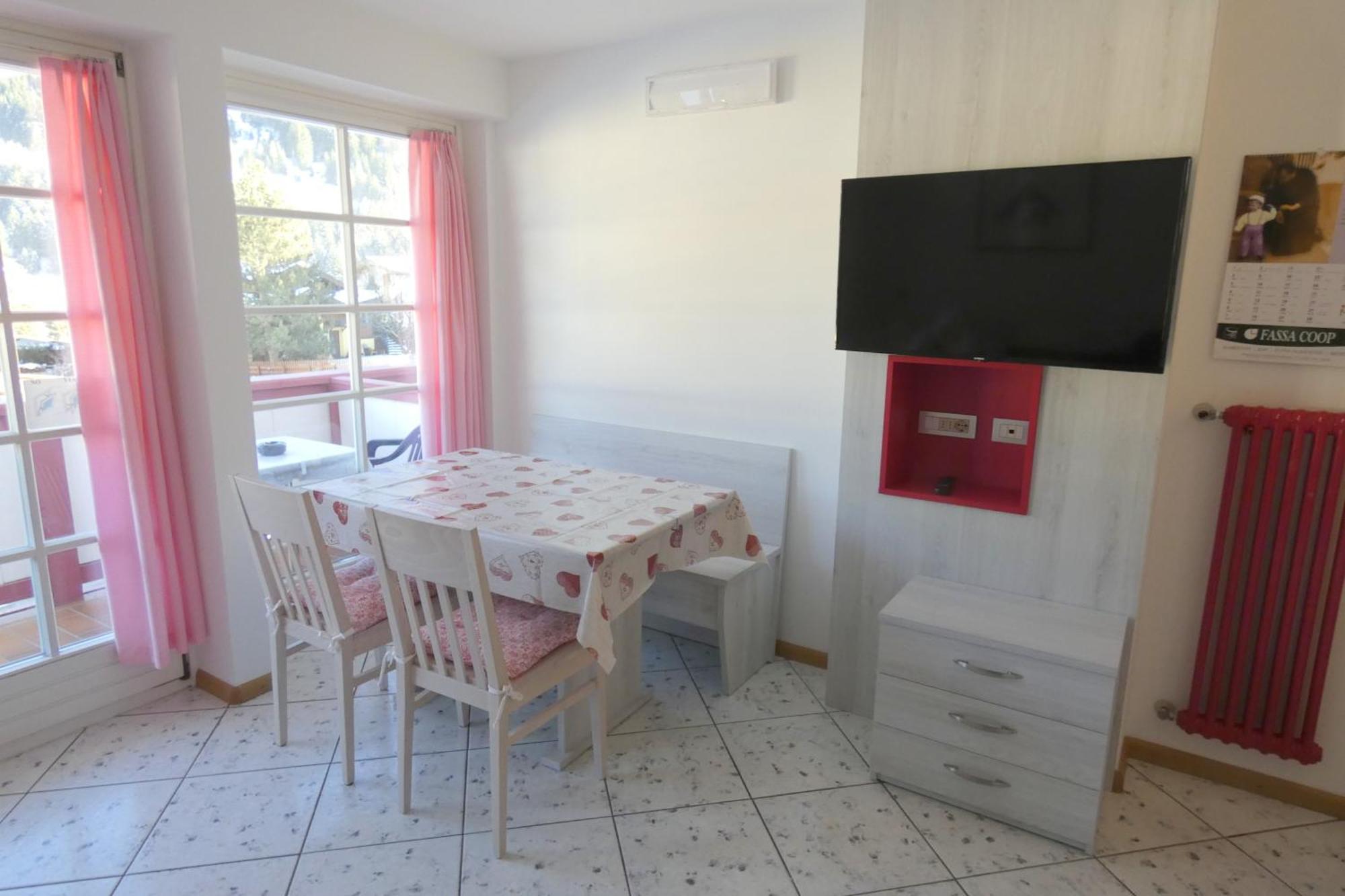 Apartament Casa Azzurra Pozza di Fassa Zewnętrze zdjęcie